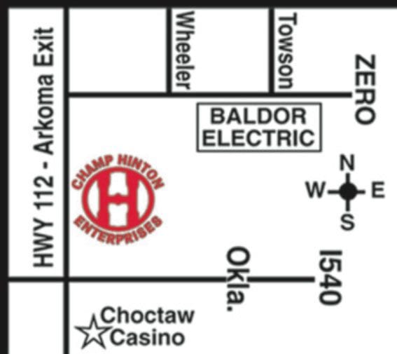 Champ Hinton Enterprises Location